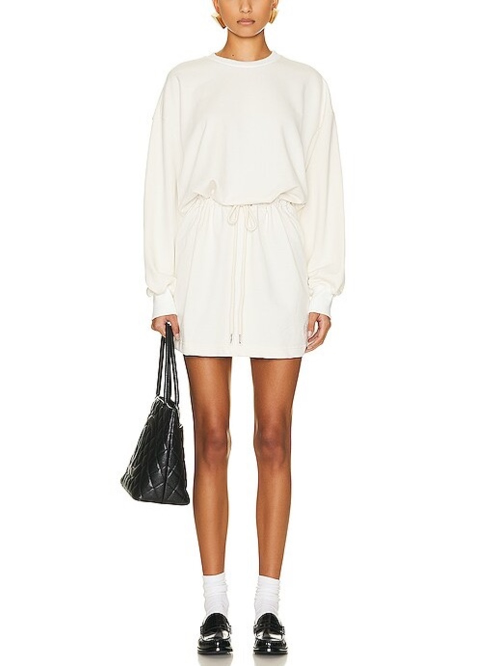 Helsa Organic Blend Sweatshirt Dress Sz XS S